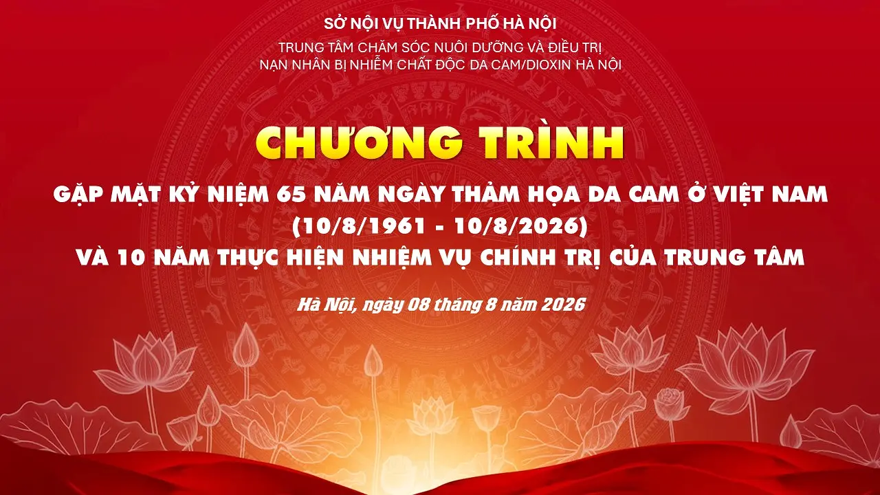 Trung tâm CS ND&ĐT nạn nhân bị nhiễm chất độc da cam/dioxin Hà Nội