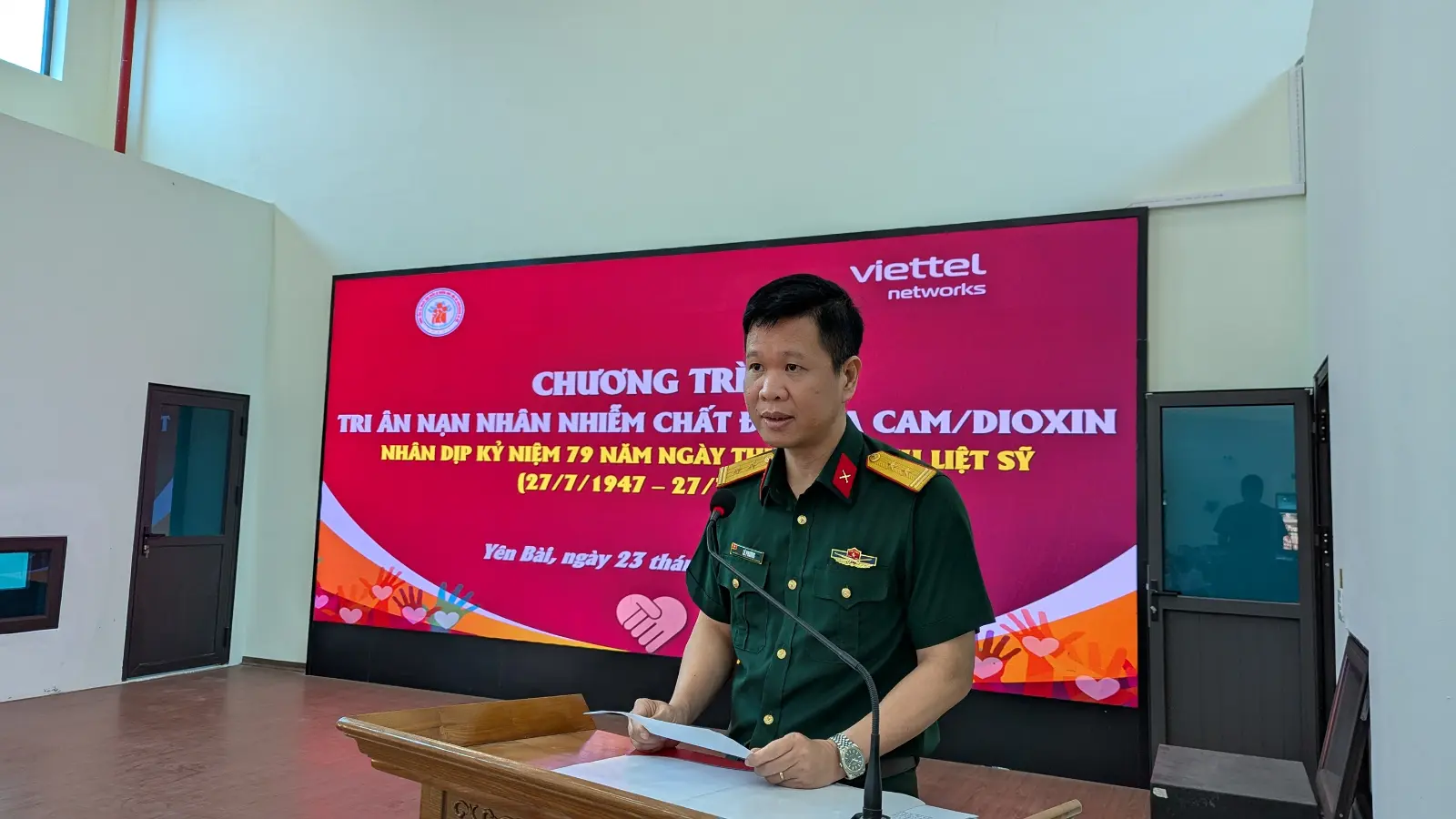 Trung tâm CS ND&ĐT nạn nhân bị nhiễm chất độc da cam/dioxin Hà Nội